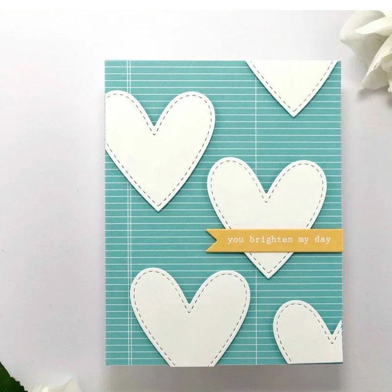 Dialog Box баннер границы металлические режущие штампы трафареты для DIY скрапбукинга