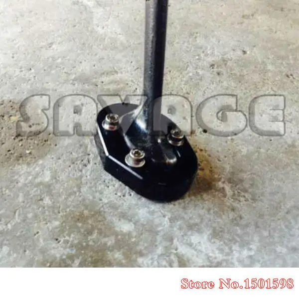 For BMW F800R F800S F800ST F800GT F800 R/S/ST/GT R1200S Motorcycle CNC Side Kickstand Stand Extension Support Plate|stand extension|motorcycle