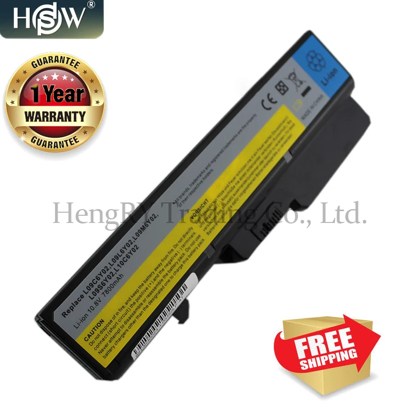 HSW 9 ячеек ноутбук Батарея L09M6Y02 L10M6F21 L09S6Y02 L09L6Y02 для lenovo G460 G465 G470 G475 G560 G565 G570 G575 G770 Z460