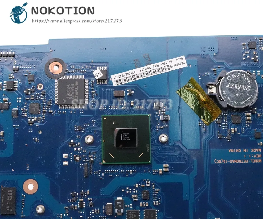 NOKOTION для Samsung NP300V5A 300V5A Материнская плата ноутбука HM65 DDR3 GT520M | Компьютеры и офис