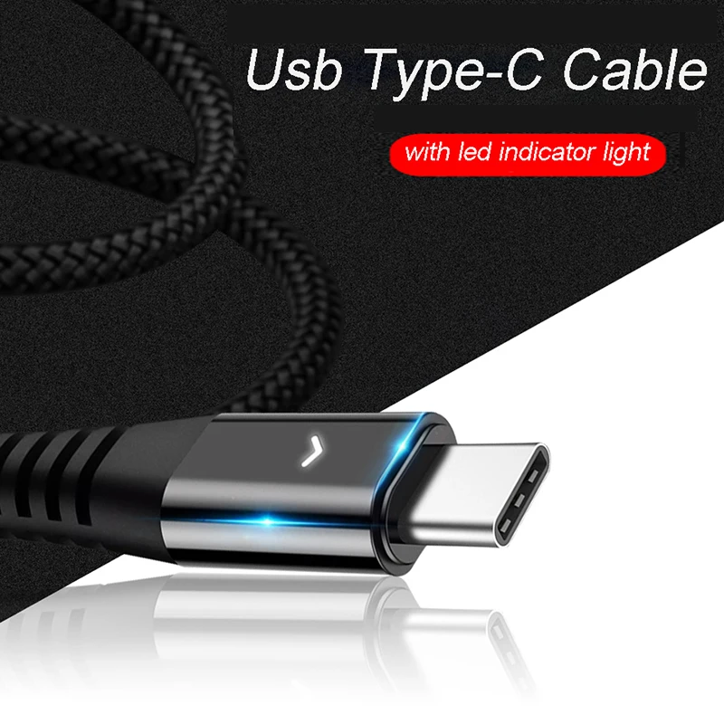 Зарядный кабель Usb Type C 30 см/1 2 м/2 м для Xiaomi Mi 9 t Lite A3 Redmi Note 8 One Plus 7t 7 Pro метровый