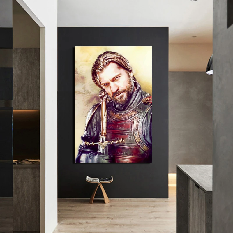 Классические обои Jaime Lannister настенная Картина на холсте постер современная
