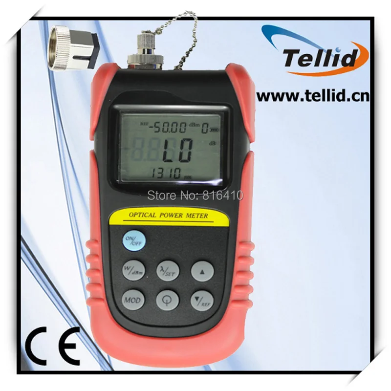 TLD6070B портативный 50 ~ + 26dBm волоконно оптический тестер Измеритель оптической