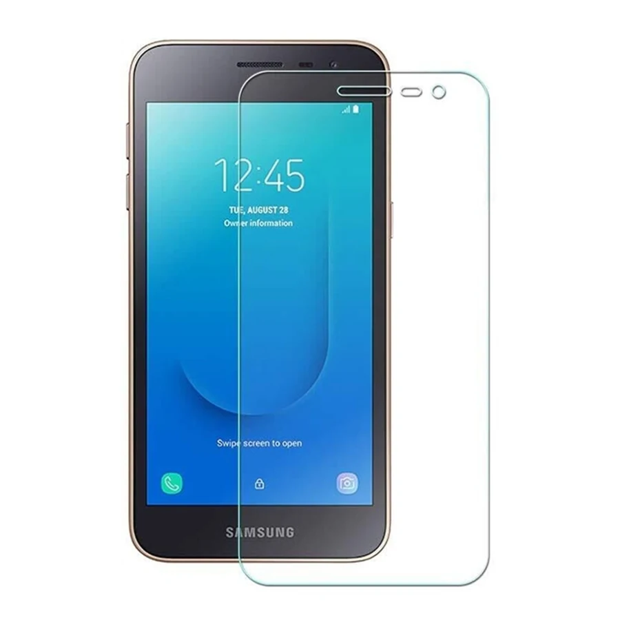 Закаленное стекло для Samsung J2 Core 2 шт. защитная пленка экрана Pro 2018 2.5D полностью