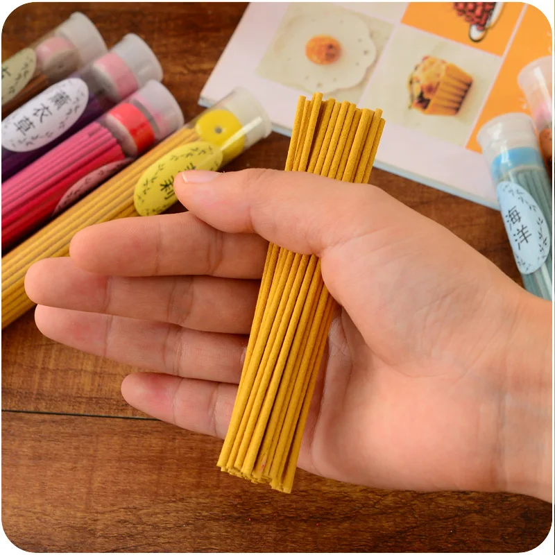 

2/5/8/11 Boxes Natural Plant Essential Oil Aromatherapy Incense Sticks Barrel 50 Pieces Color Incense Sticks Aroma random G