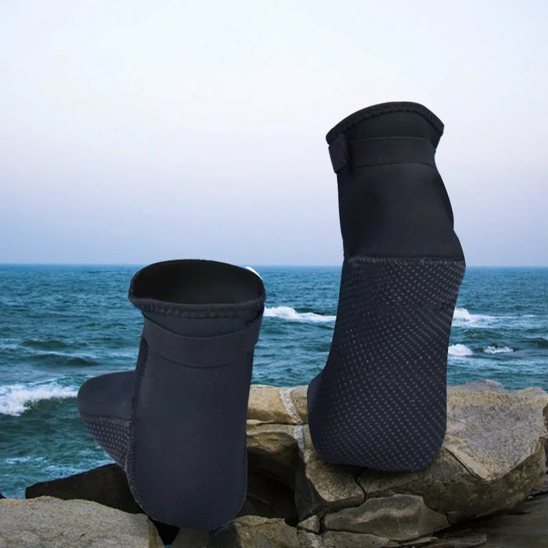 Неопреновая Обувь для серфинга Hisea 3 5 мм сохраняющая тепло противоскользящая