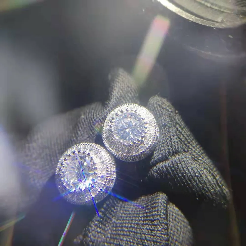 В стиле хип хоп установкой коготь кубический цирконий Bling лед из ювелирных