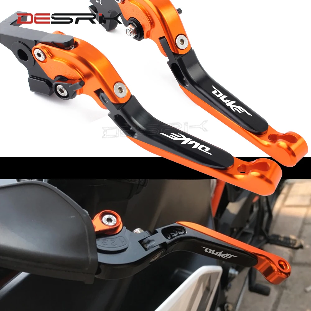 Регулируемый складной выдвижной тормозной рычаг сцепления для мотоцикла CNC KTM DUKE