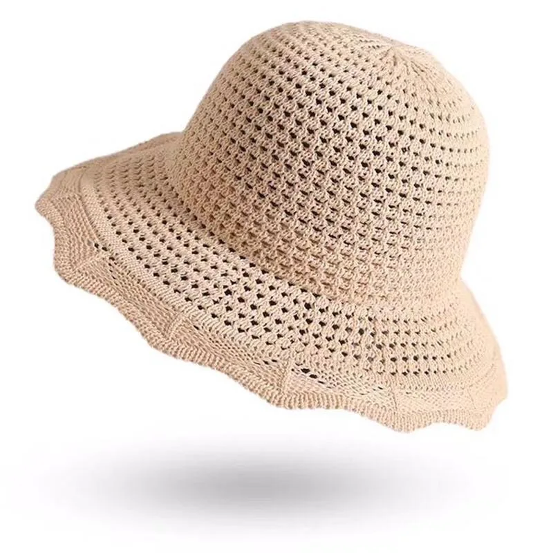 Ymsaid 2018 солнцезащитный крем для женщин шляпа сезон: весна лето вязаные крючком
