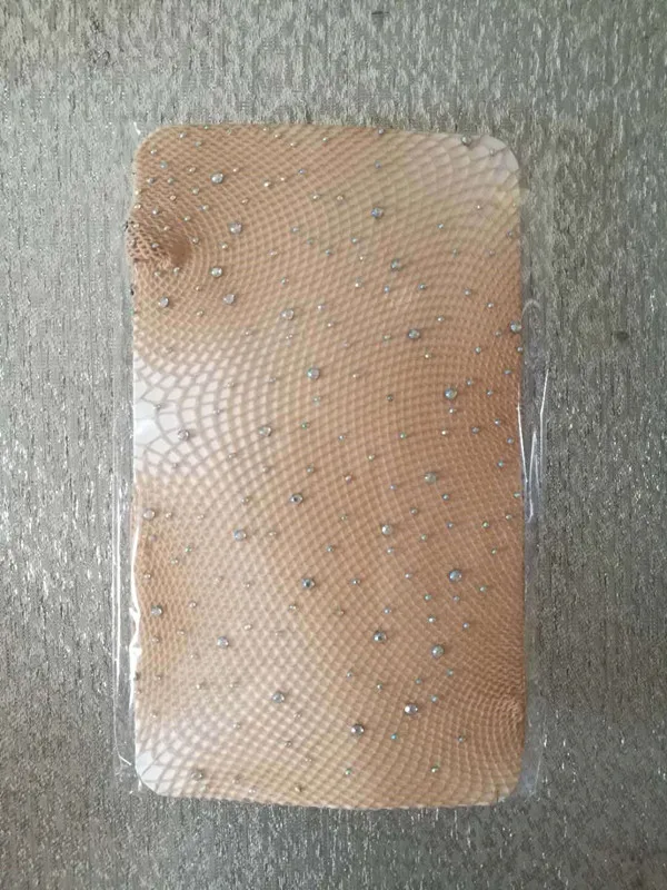 Beige Сексуальные женские блестящие ажурные колготки со стразами, сетчатые колготки, стразы, чулки, дамские Чулки, блестящие колготки, чулки - Цвет: Beige