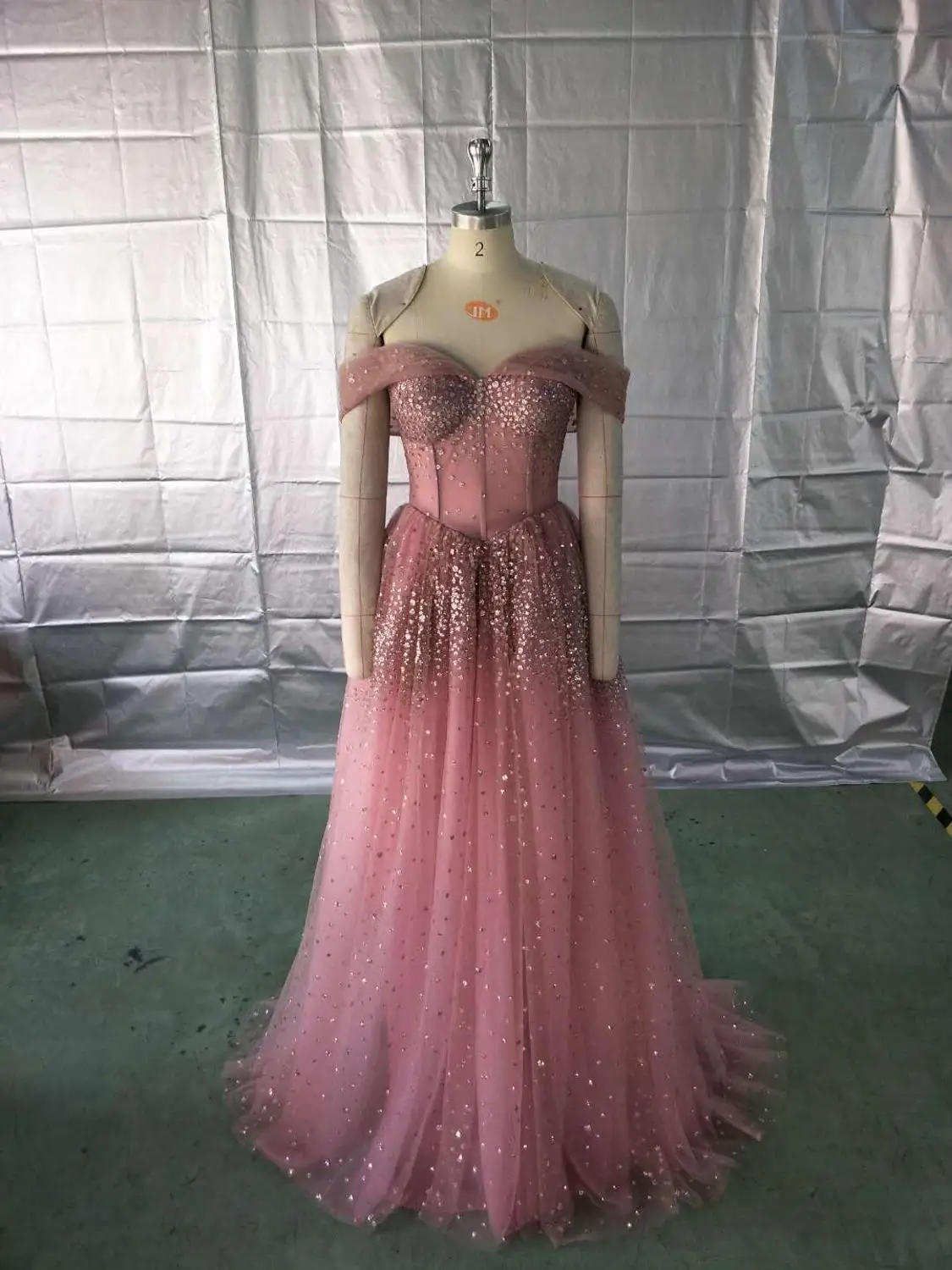 Off Shoulder Leeymon элегантная блестящая сверкающая вечернее платье трапециевидной формы высокое качество класса Милая Вечеринка платье для выпускного вечера; robe de soiree индивидуальный заказ - Цвет: Off Shoulder