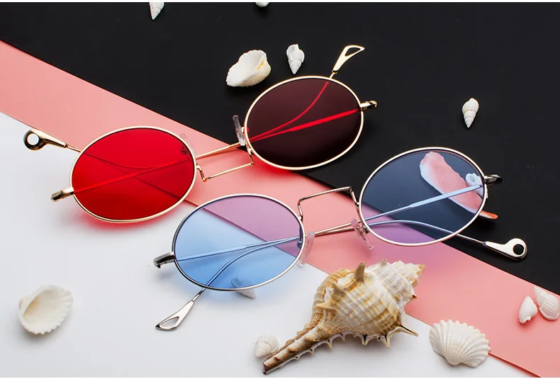 Милые сексуальные ретро овальные очки для Для женщин Элитный бренд маленькие