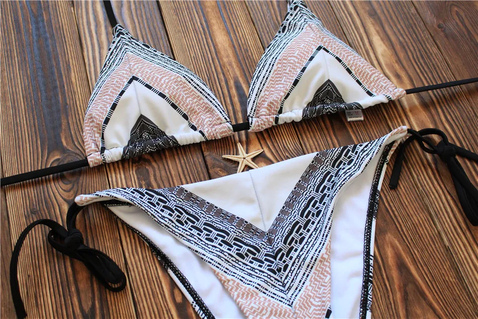 Women String Bikinis Set 2017 New Sexy Bikini Beach Wear Bathing Suits Swimsuit Woman Swimwear NDL048 |