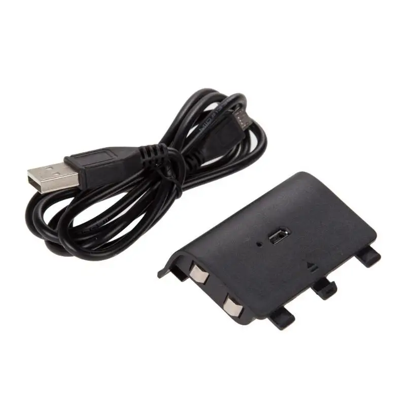 ALLOYSEED DC 2 4 V 2400mAh NiMH аккумулятор для xbox ONE контроллер с кабелем One беспроводной