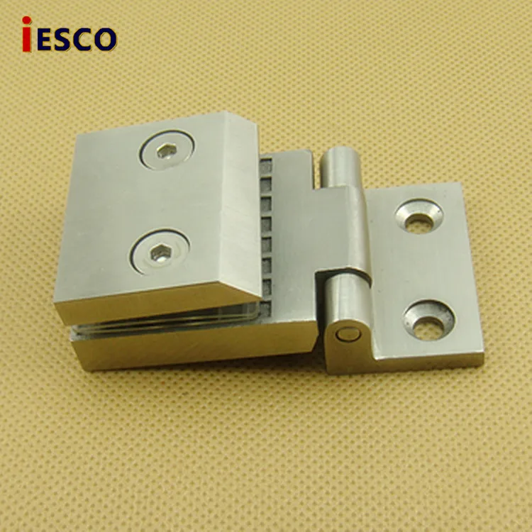 

304 stainless steel hinge bathroom clip single door glass hinge cabinet door hinge thickened glass door clip single door