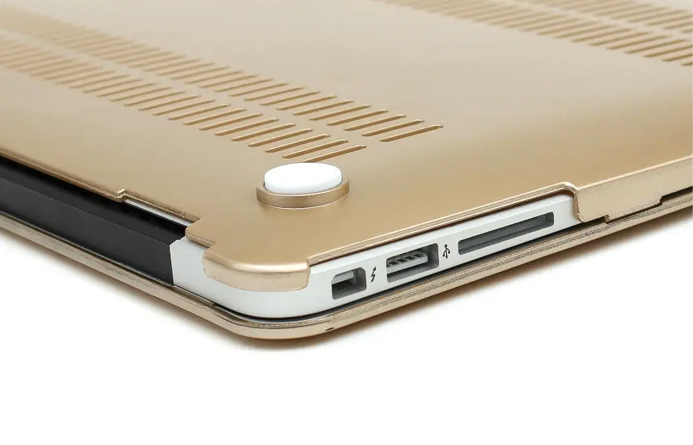 Местный Золотой/Серебряный чехол для ноутбука MacBook Air Pro Retina 11 12 13 15 macbook New дюймов