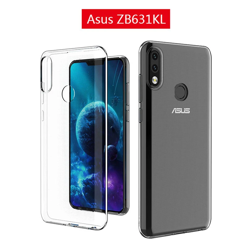 For Zenfone Max M2 ZB633KL Phone Case Ultra Thin Silicone Transparent Back Cover Asus ZenFone Pro ZB631KL ZB633 |