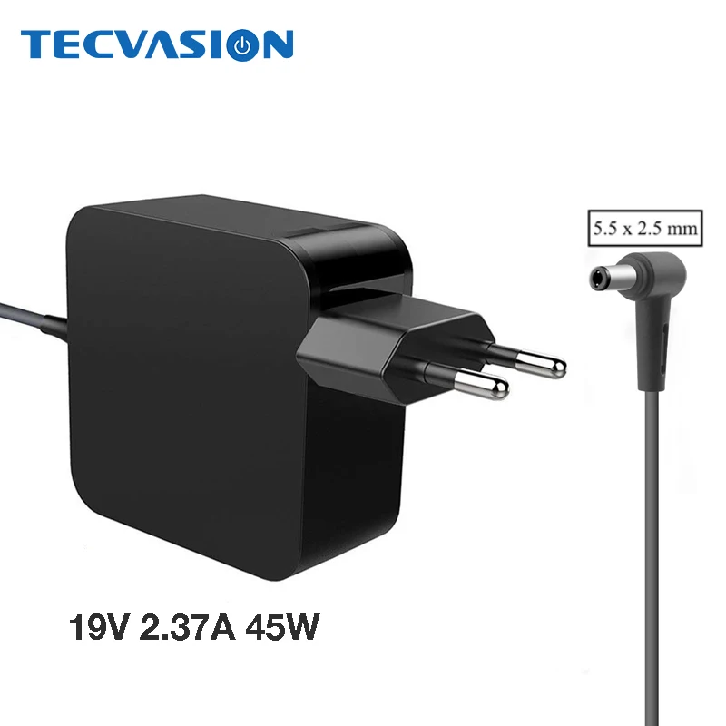 Адаптер питания для ноутбука Asus X551C X551CA F555LA 19 в 5 А 45 Вт 2 * мм|adapter for asus|power adapter asuslaptop