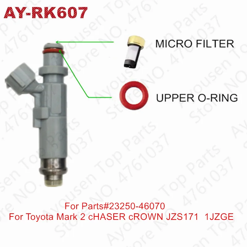 10 комплектов флейта для Toyota Mark 2 Chaser JZX100/110 Crown JZS171 1jzge Parts #23250-46070/23250-46080 (флейта) |