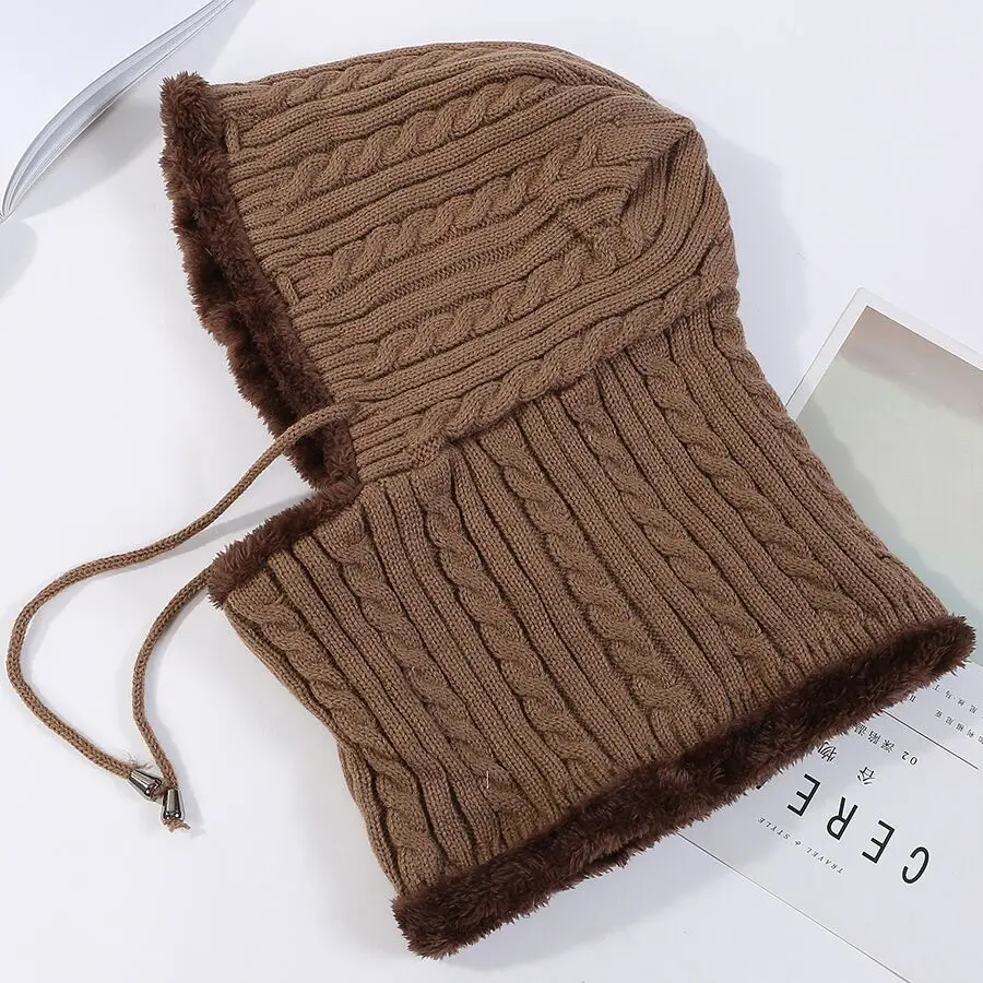 Женские головные уборы Skullies Beanies для верховой езды Ветрозащитная маска уха