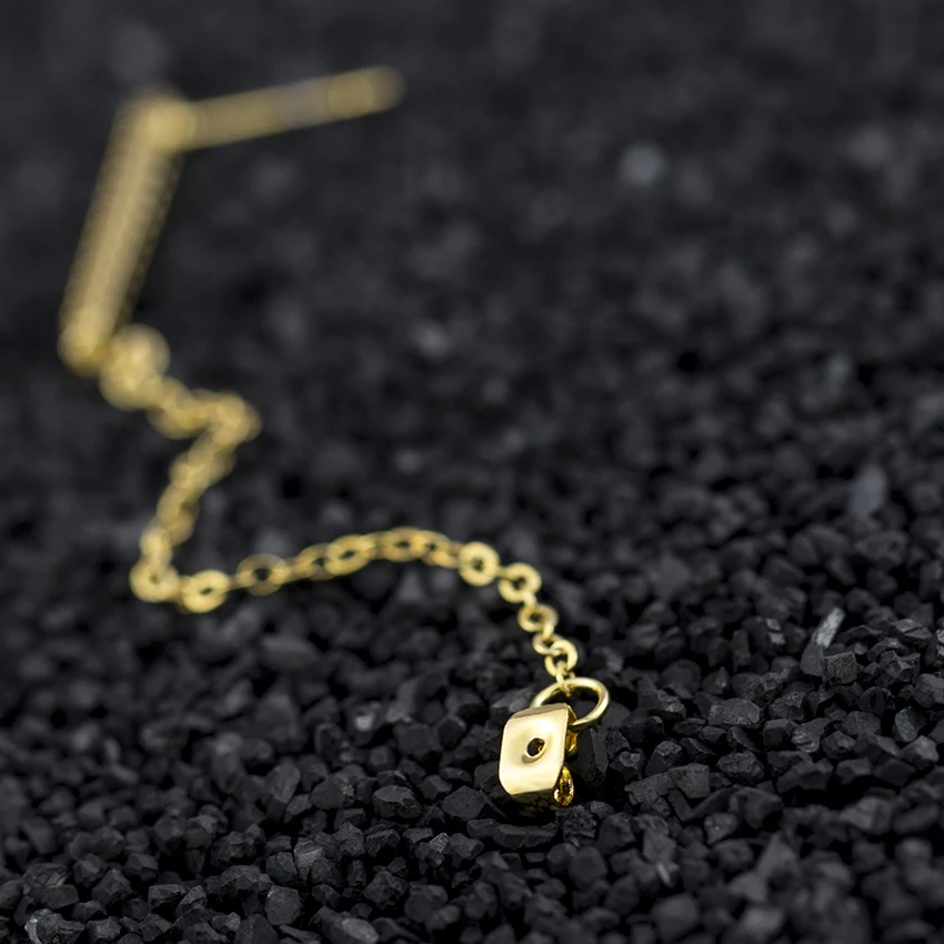 Stainless Steel Long Chain Earring Bohemian Jewelry Gold Color Bar Charm Drop Statement Earrings For Women Wedding Accessoires | Украшения