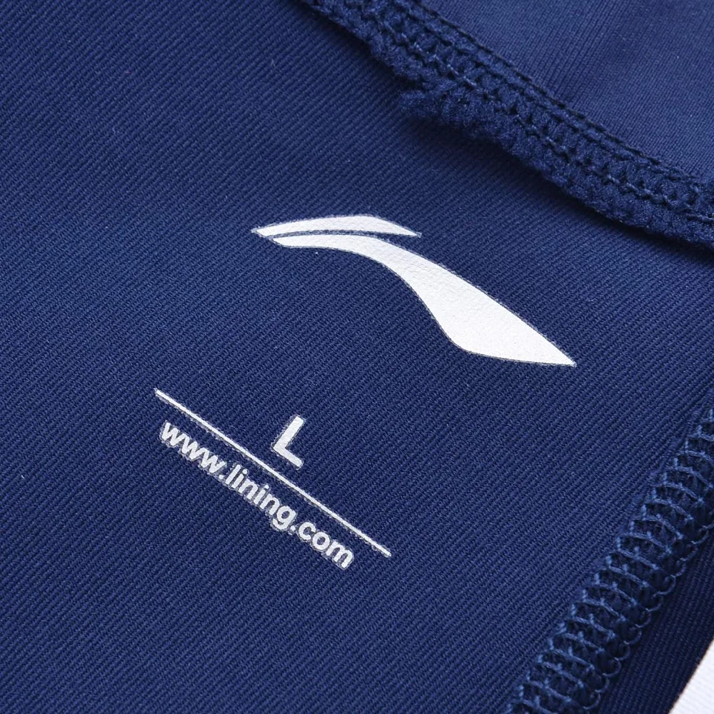 Li Ning мужские профессиональные колготки дышащие Светоотражающие 78% нейлон 22%