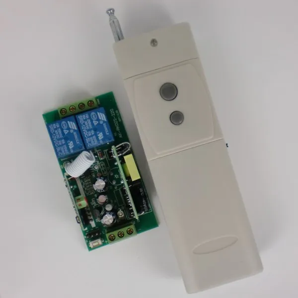 Междугородной 3000 м AC110V 220V 240V 250V 10A 2CH 1000W RF Беспроводной дистанционного Управление