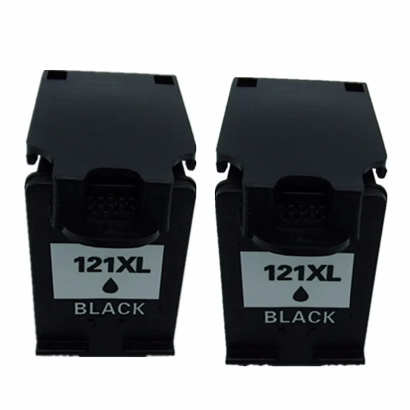 2BK Восстановленные картриджи для HP121 XL HP121 HP121XL 121XL CC641HE CC644H с чернилами hp Deskjet F4283 F4583 1050 2050 2050s - Цвет: 2BK