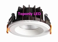 2018 retrofit new high power 5 15w episar cob round led downlight lamps ac100 240v 3 years warranty cerohs 12pcslot hot sell