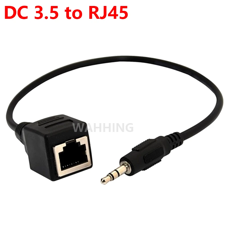 

Сетевой переходник RJ45 «мама» к разъему DC3.5 «папа» 3,5 постоянного тока для устройства с сенсорным экраном KTV 0,3 м HY1305