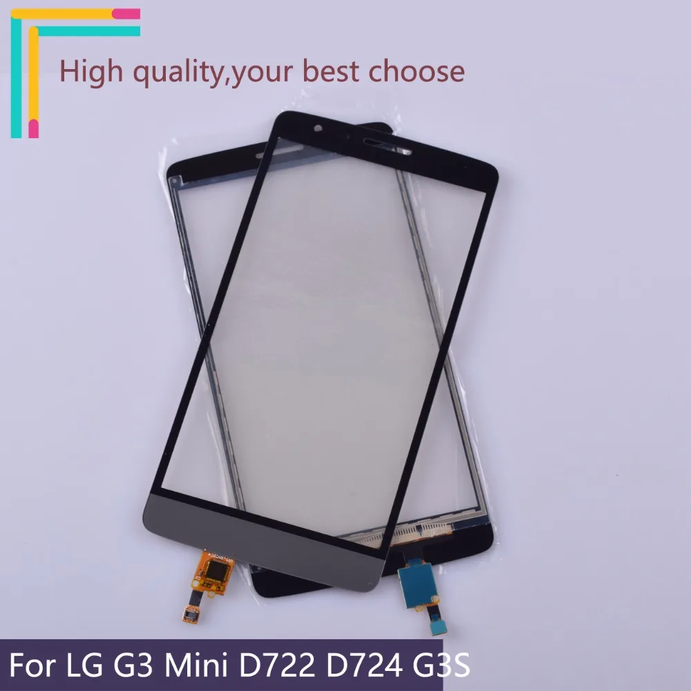 Новый G3 мини сенсорный экран для LG Mini D722 D724 G3S дигитайзер сенсор внешняя Передняя