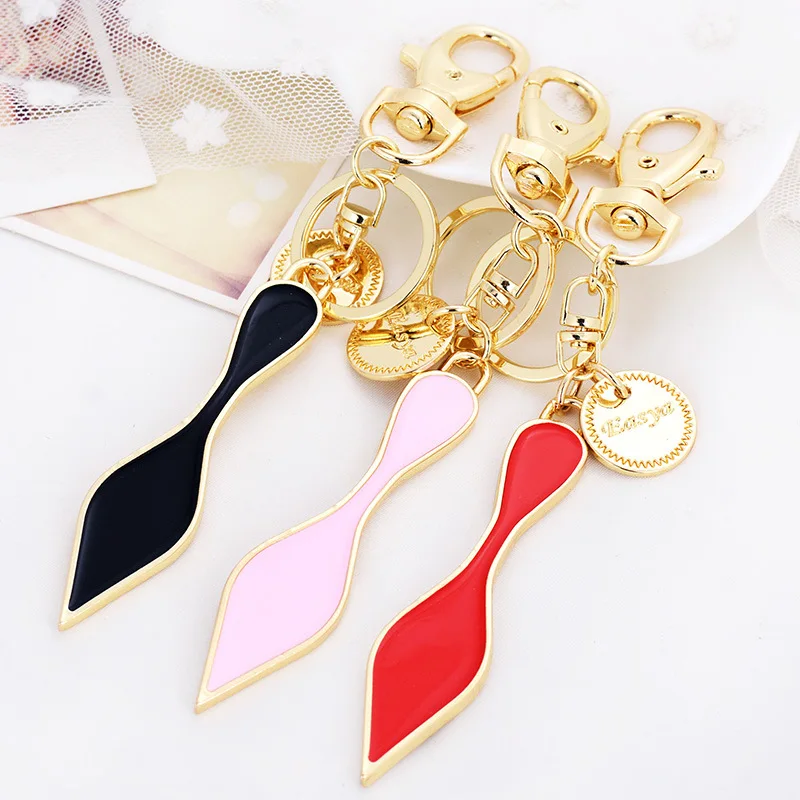 Hot exquisite metal tag drip bag lady car keychain pendant ornaments factory direct | Украшения и аксессуары