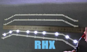 4 шт.лот 9 светодиодных лент с подсветкой для телевизоров Samsung 32 