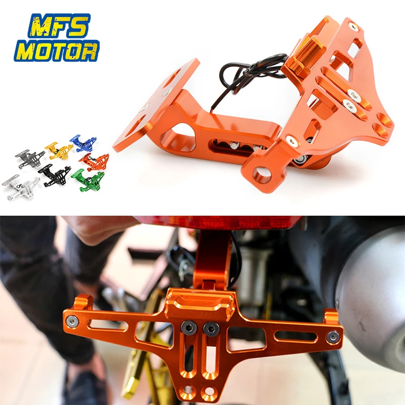 Держатель для номерного знака мотоцикла YAMAHA TMAX 530 TMAX530 KTM Duke RC 125|Номерной знак| |