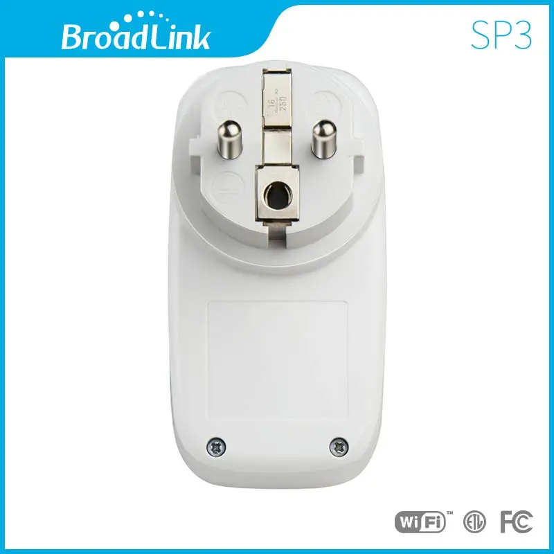 Broadlink SP3/Contros умный Wi Fi пульт дистанционного управления розетка 16A 3500 Вт IOS Android