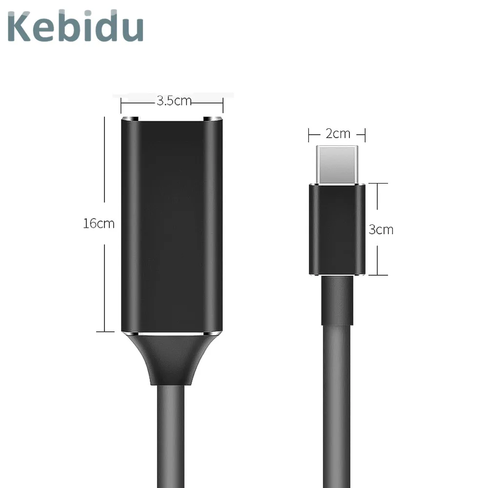 Тип USB C на HDMI совместимого адаптера 4K 30Hz 3 1 Type для подключения к совместимому с
