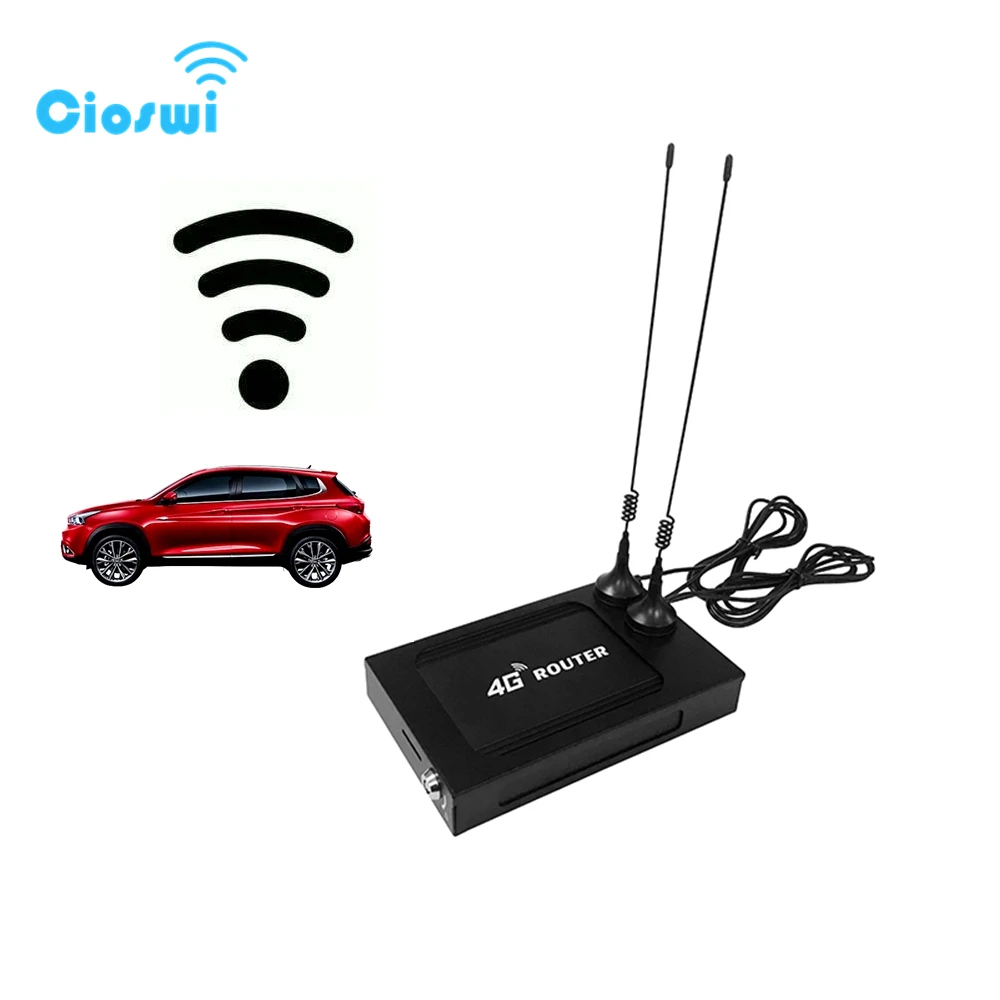 Купи Cioswi 3g 4G модем автомобильный Wi-Fi роутер 802.11AC 5 ГГц wifi репитер Wifi адаптер силового кабеля 9 В -В 28автомобильный маршрутизатор с 5dbi внешними анте... за 4,038 рублей в магазине AliExpress