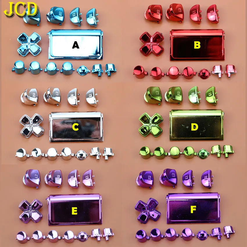 Полный комплект JCD Dpad R1 L1 R2 L2 Клавиши направления ABXY пусковые кнопки JDS 001