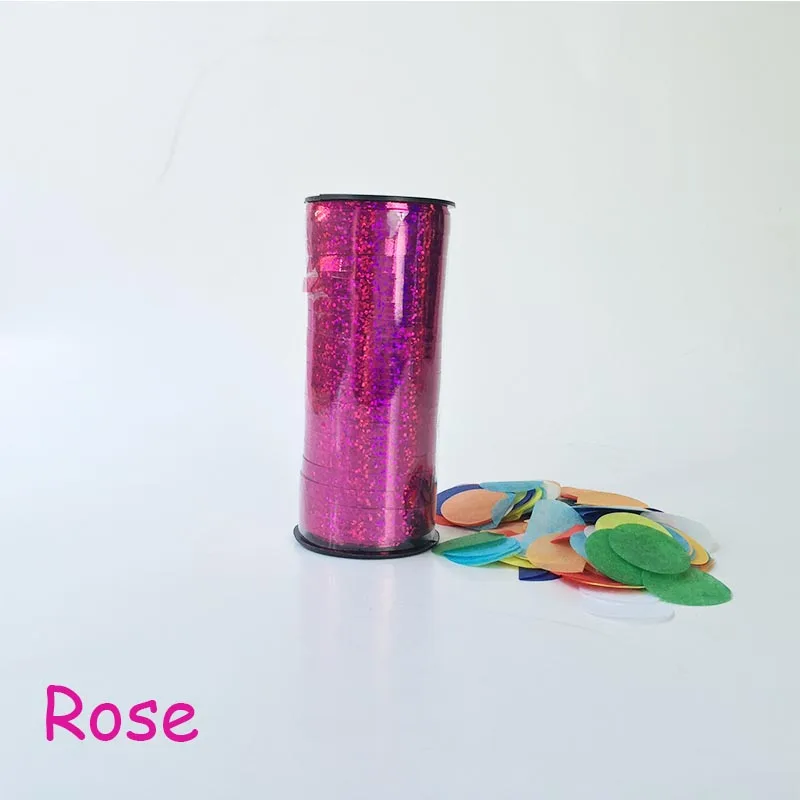 Rose Новинка 1 шт./лот фольга, латекс шар лента 5 мм X 100 Yerds вечерние свадебные подарки для дня рождения украшения DIY Поставки - Цвет: Rose