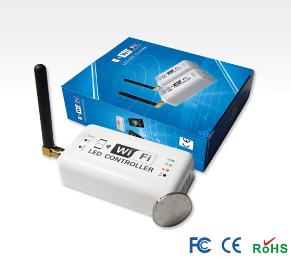 Wi-fi из светодиодов контроллер RGB DC7.5-24V музыка режим миллионы цвет управление для