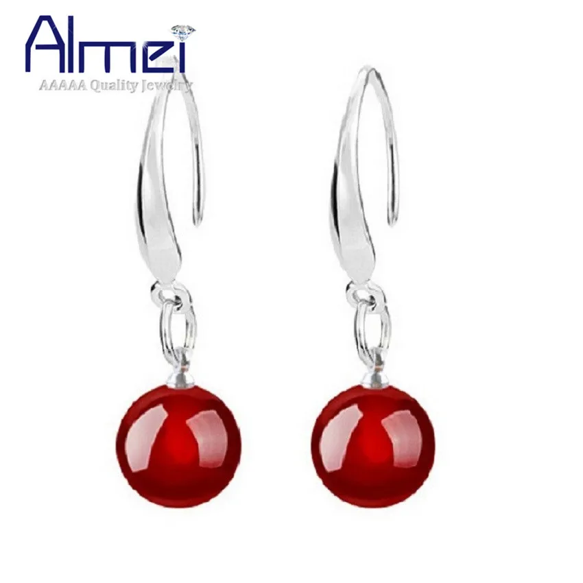Женские длинные висячие сережки с кристаллами Almei 10% скидка серебряные черные