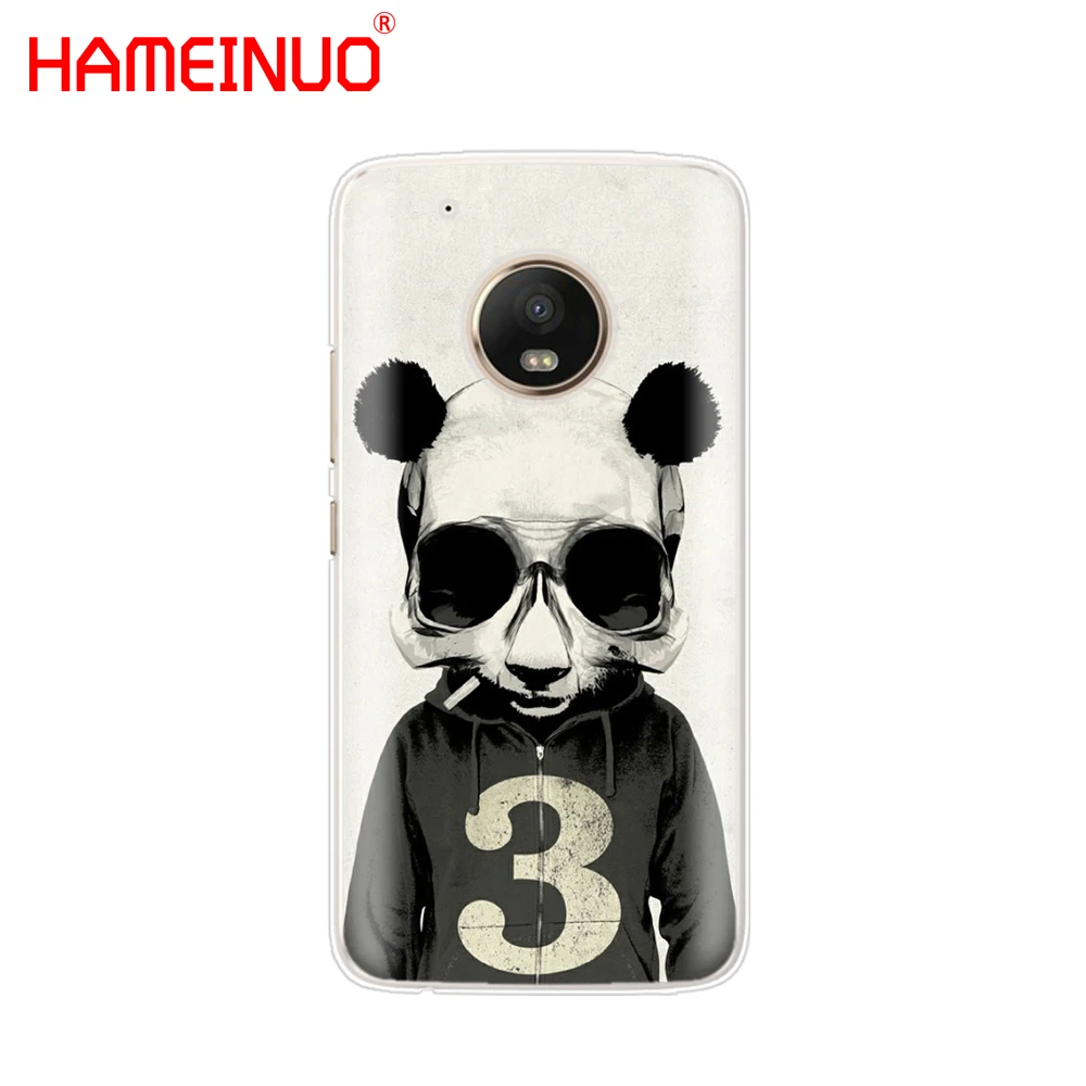 HAMEINUO прекрасная Китайская панда чехол для Motorola Moto X4 C G6 G5 G5S G4 Z2 Z3 PLAY PLUS|Бамперы| |