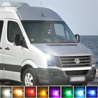 Для Volkswagen Crafter Beetle Eos Fox SCOE 2015 2X 12SMD светодиодный передний парковочный фонарь передний боковой маркер источник света автостайлинг