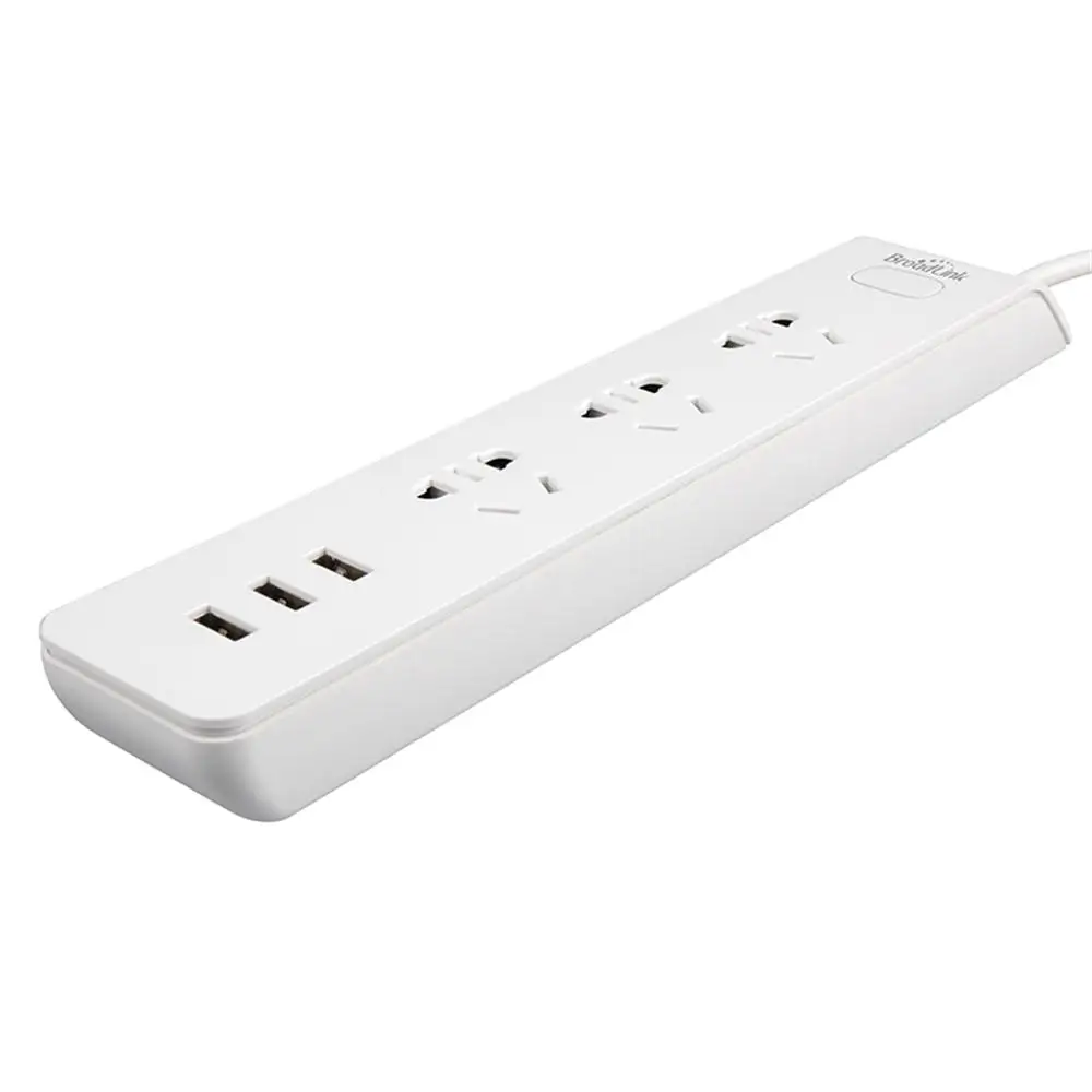 Broadlink силовая лента MP2 WiFi 3 USB быстрая зарядка умный дом 3-розетки AU UK US EU адаптер штепсельная розетка 4G приложение дистанционное управление