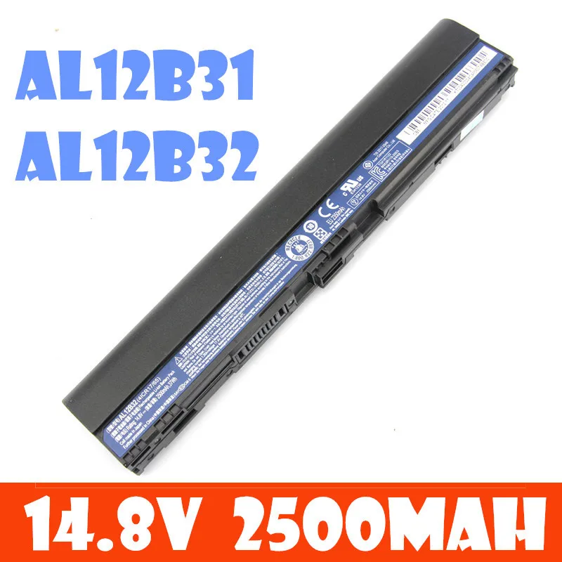 14 8 V 2500 мА/ч оригинальный ноутбук Батарея для ACER C7 C710 Chromebook V5-171 AL12B72 AL12B31 AL12B32 Q1VZC