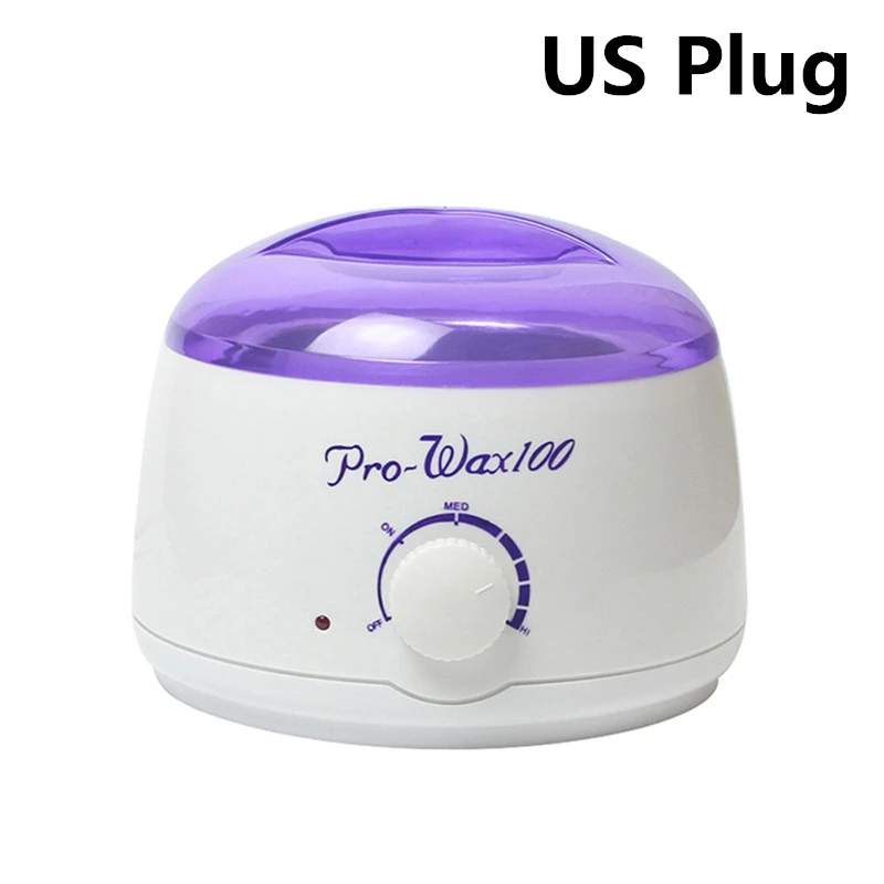 US Plug Мини Многофункциональный нагреватель горячего воска Спа Ручной Эпилятор Восковая эпиляция набор лопаток удаление волос подогреватель горшок машина - Цвет: US Plug