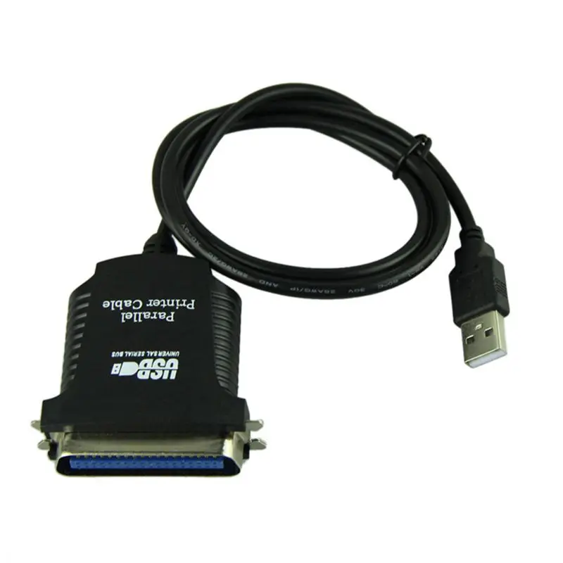 Кабель-преобразователь для принтера Malloom 2019 универсальный с USB на DB36 внутренним