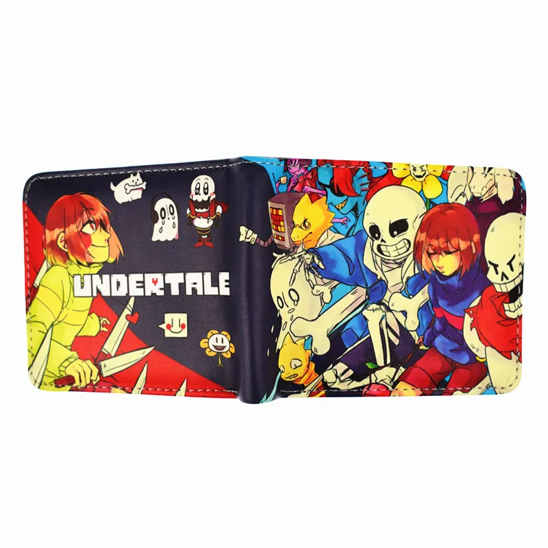 Горячая игра кошельки Undertale короткий кошелек мужской кошелек для студентов и молодых - Цвет: YMC476