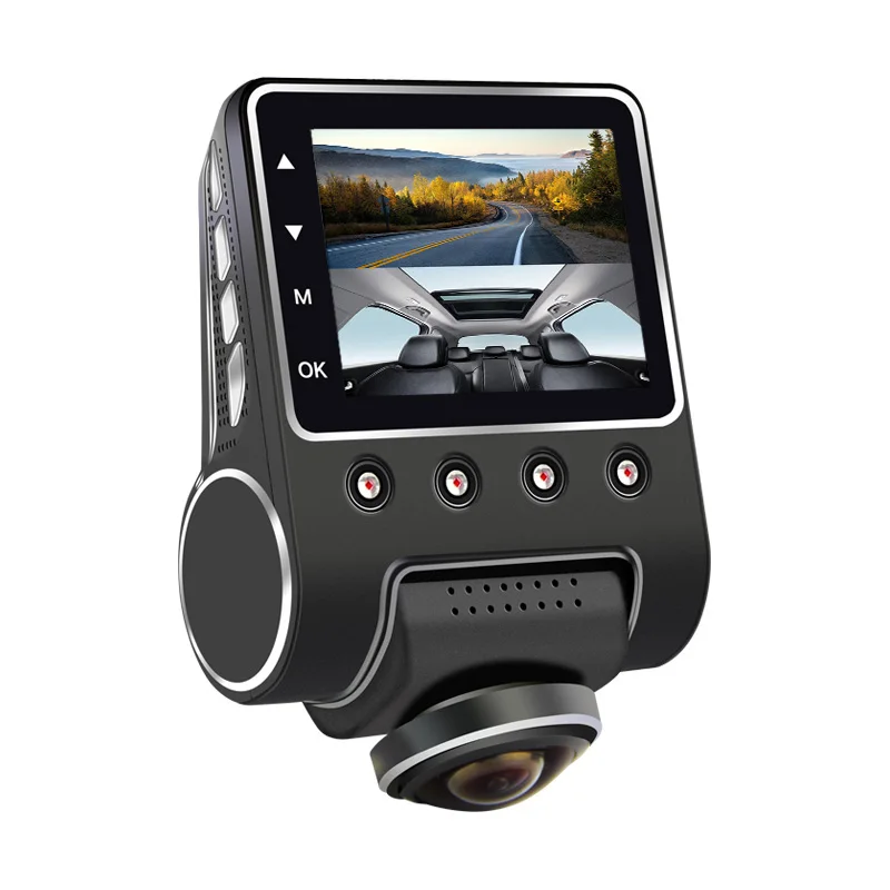 Автомобильный видеорегистратор 1080P Full HD 360 градусов панорамный Автомобильная