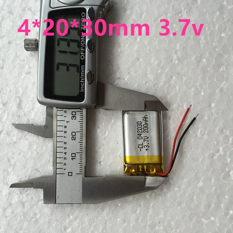 402030 thium полимерный аккумулятор Bluetooth динамик оборудование для мониторинга